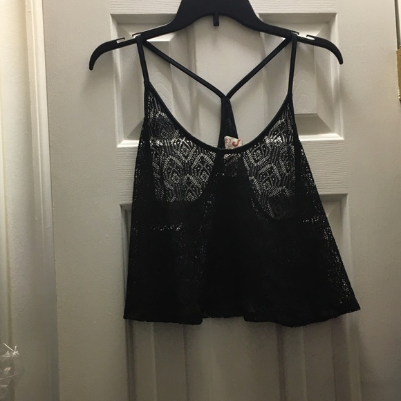 Crop Top Swimsuit Cover - Picture 2 of 2